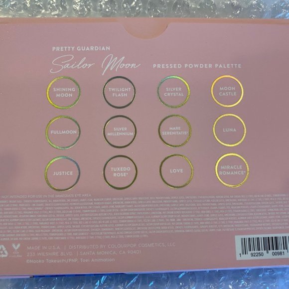 COLOURPOP X SAILOR MOON PRETTY EYESHADOW PALETTE - Picture 4 of 4